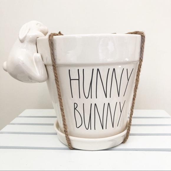 Rae Dunn Other - RAE DUNN 🐰 🎉HP🎉 PLANT POT planter BUNNY Easter